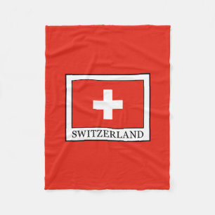 Switzerland Fleece Blanket