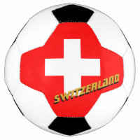 Switzerland Football & Swiss Flag / Sports