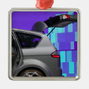 SWITZERLAND, GENEVA: 75th Annual Geneva Auto 10 Metal Ornament