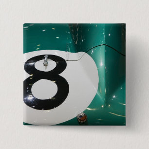 SWITZERLAND, GENEVA: 75th Annual Geneva Auto 2 Inch Square Button