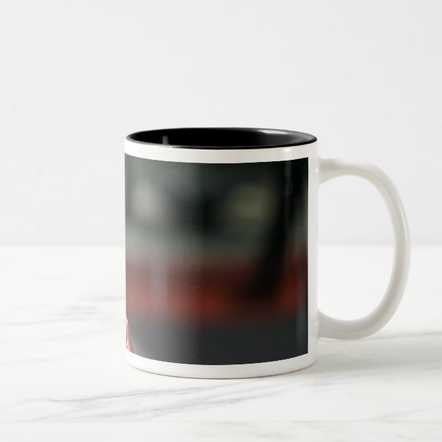 SWITZERLAND, GENEVA: 75th Annual Geneva Auto 2 Two-Tone Coffee Mug (Right)