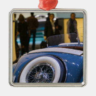 SWITZERLAND, GENEVA: 75th Annual Geneva Auto 7 Metal Ornament