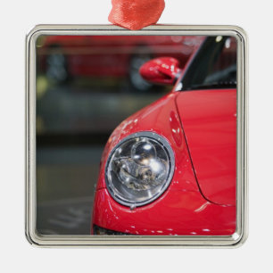 SWITZERLAND, GENEVA: 75th Annual Geneva Auto 8 Metal Ornament