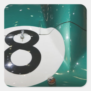 SWITZERLAND, GENEVA: 75th Annual Geneva Auto Square Sticker