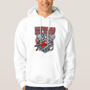 Switzerland Goal Energy Skeleton Striker Nations B Hoodie