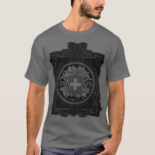 Switzerland GOLD FRANC COIN T-Shirt