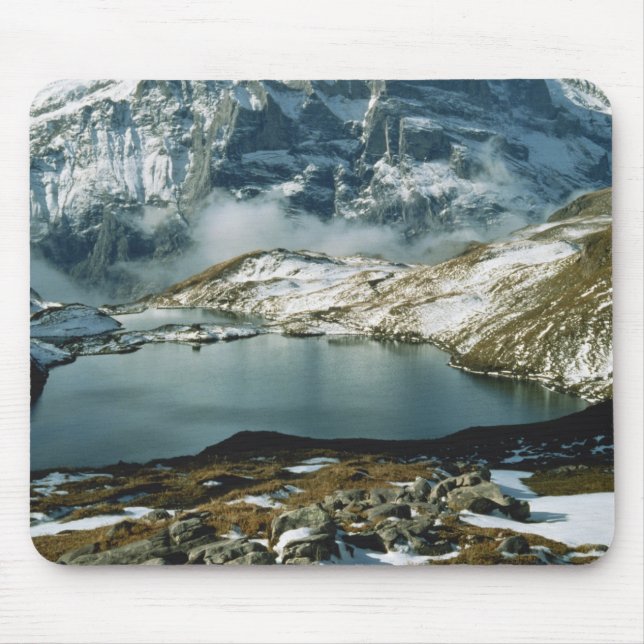 Switzerland, Grindelwald, Bernese Alps, View Mouse Pad (Front)