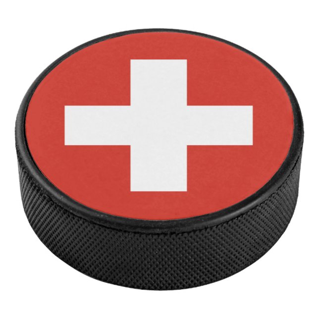 SWITZERLAND HOCKEY PUCK (3/4)