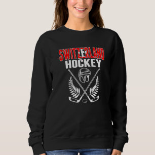 Switzerland Ice Hockey   Swiss Hockey Team Support Sweatshirt