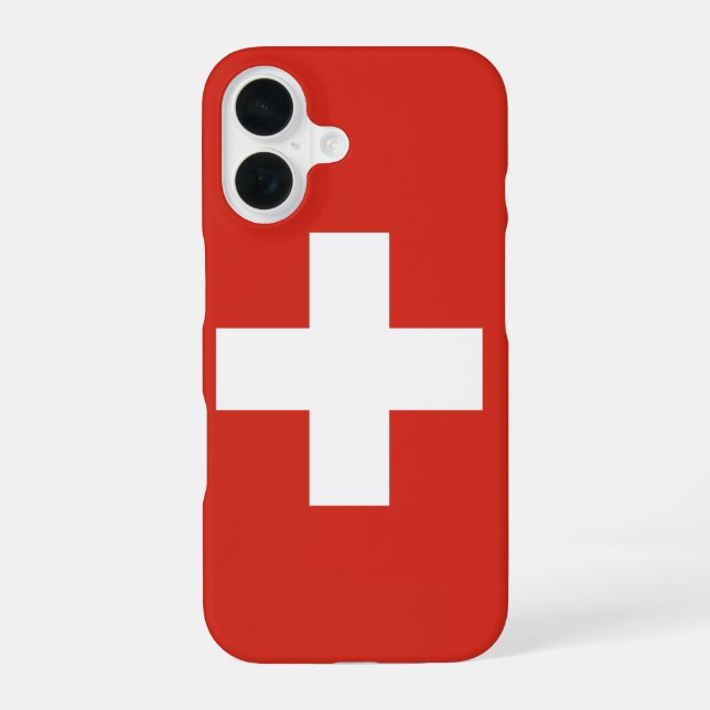 Switzerland iPhone 16 Case (Back)