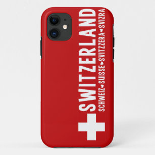 SWITZERLAND iPhone case