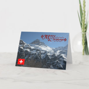 Switzerland, Jungfrau region, Eiger Holiday Card