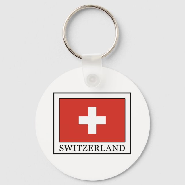 Switzerland Keychain (Front)
