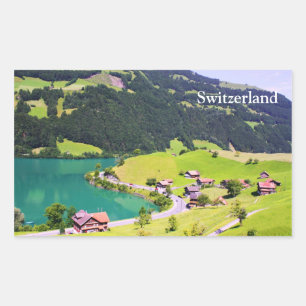 Switzerland landscape sticker