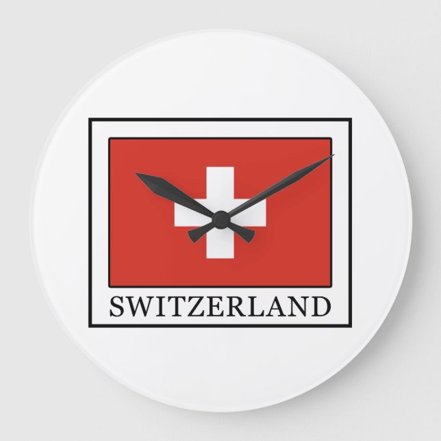 Switzerland Large Clock (Front)