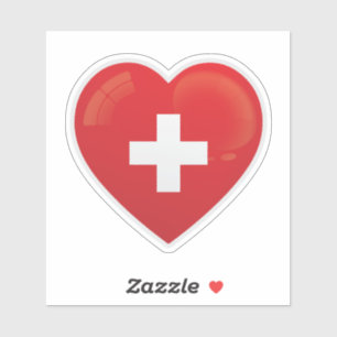 Switzerland  Love Flag