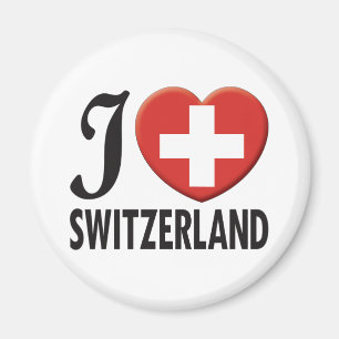 Switzerland Love Magnet