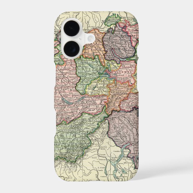 Switzerland Map iPhone 7 Plus Barely There (Back)