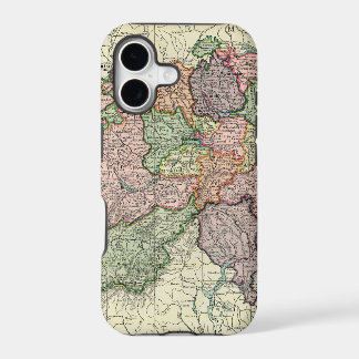 Switzerland Map Vintage iPhone 7 Plus Tough Case