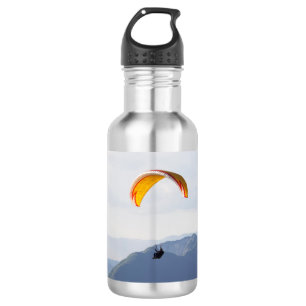 Switzerland Paraglider Orange 532 Ml Water Bottle
