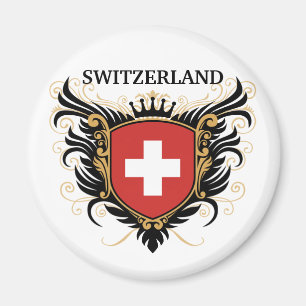 Switzerland [personalize] magnet