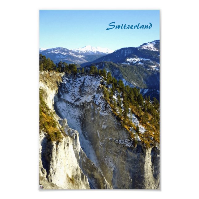 Switzerland Photo Print (Front)