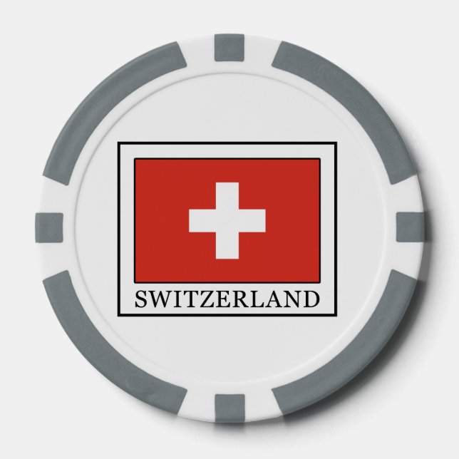 Switzerland Poker Chips (Front)