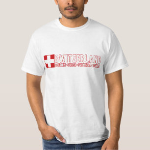 SWITZERLAND shirts – choose style & colour