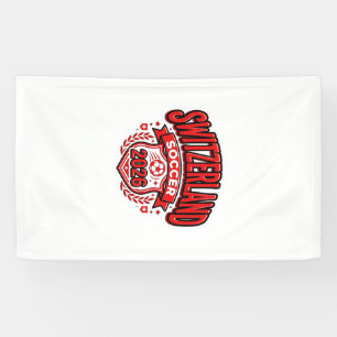 Switzerland Soccer 2026 Soccer Bold Country Typogr Banner