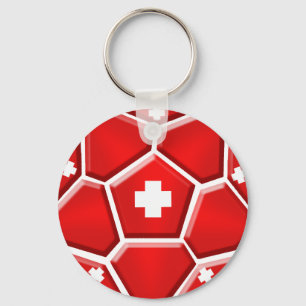 Switzerland Soccer - Brazil 2014 Nati World Cup Keychain