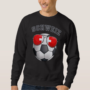 Switzerland Soccer Fan Sunglass Football Swiss Sweatshirt