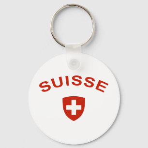 Switzerland Suisse Keychain