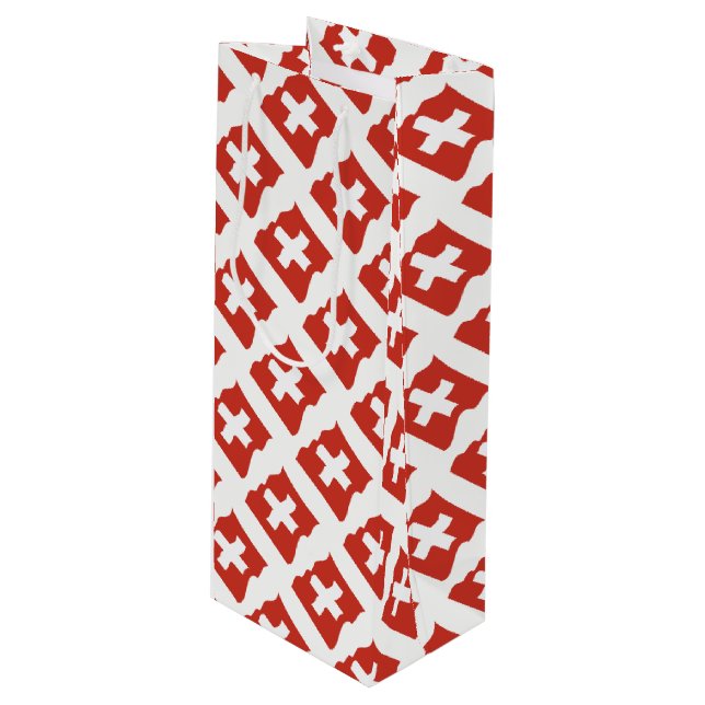 Switzerland Suisse Svizzera Svizra Gift bag (Front Angled)