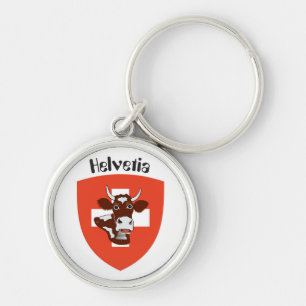 Switzerland Suisse Svizzera Svizra Keyring