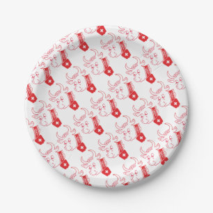Switzerland - Suisse - Svizzera - Svizra Papptelle Paper Plate