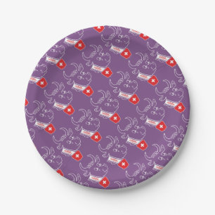 Switzerland - Suisse - Svizzera - Svizra Papptelle Paper Plate
