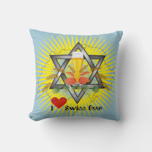 Switzerland - Suisse - Svizzera - Svizra - Switzer Throw Pillow