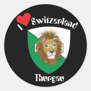 Switzerland Suisse Svizzera Svizra Switzerland Classic Round Sticker