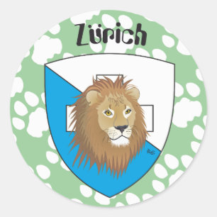 Switzerland Suisse Svizzera Svizra Switzerland Classic Round Sticker