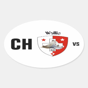 Switzerland Suisse Svizzera Svizra Switzerland Oval Sticker
