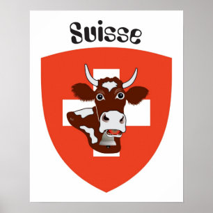 Switzerland, Suisse, Svizzera, Svizra, Switzerland Poster