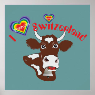 Switzerland, Suisse, Svizzera, Svizra, Switzerland Poster