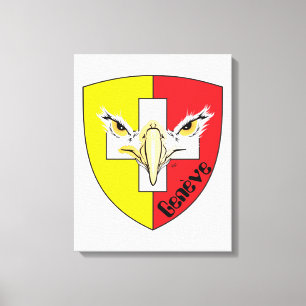 Switzerland Suisse Switzerland Genève Canvas Print
