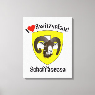 Switzerland Suisse Switzerland Schaffhausen Canvas Print