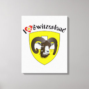 Switzerland Suisse Switzerland Schaffhausen Canvas Print