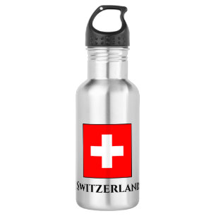 Switzerland (Swiss) Flag 532 Ml Water Bottle