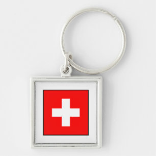 Switzerland - Swiss Flag Keychain