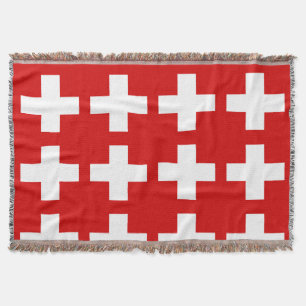 Switzerland Throw Blanket