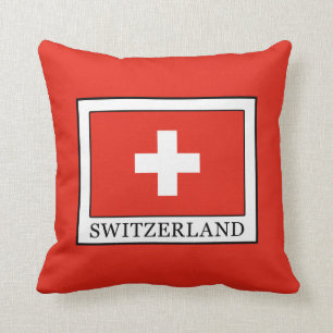 Switzerland Throw Pillow