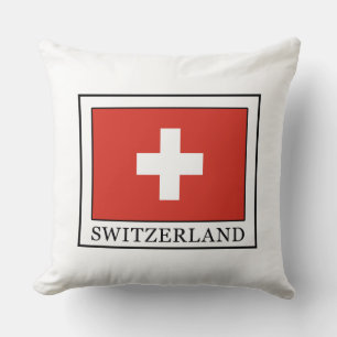 Switzerland Throw Pillow